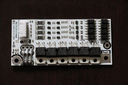 Battery Protection BMS PCB Board w  Balance for 4 Packs 12V 60A LiFePo4 li Cell