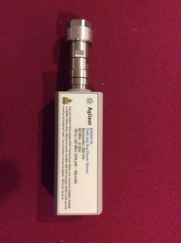 AGILENT E9321A E-Series Peak and Average Power Sensor, 50 MHz to 6 GHz