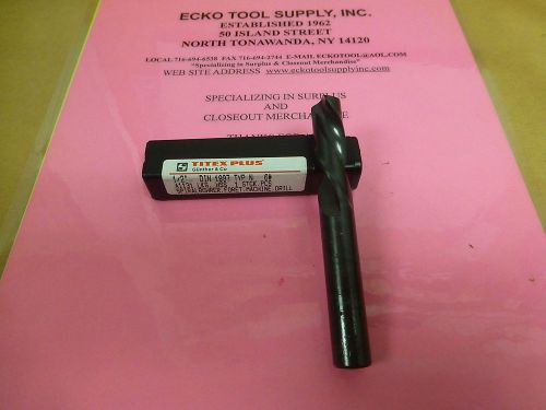 SCREW MACHINE DRILL LEFT HAND 1/2&#034; DIAMETER HIGH SPEED TITEX GERMANY NEW $5.75