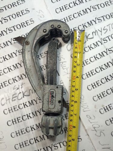 VINTAGE Ridgid tube cutter Model 152 quick acting