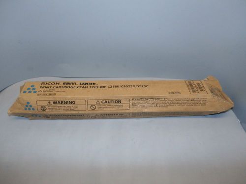 Genuine Ricoh Savin Lanier OEM Toner Cartridge 841281 CYAN CARTRIDGE