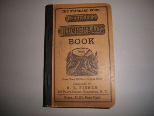 Scribner&#039;s Lumber &amp; Log Book-1946