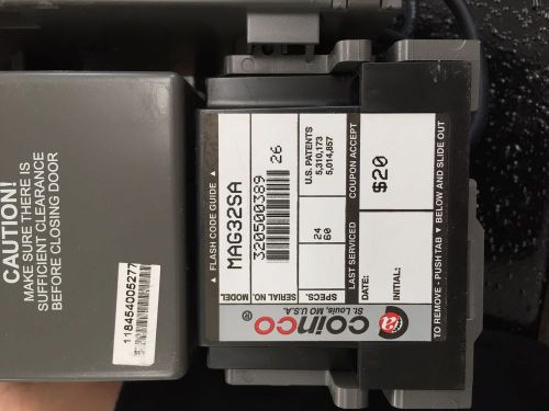 Coinco MAG 32SA bill validator 24 volt