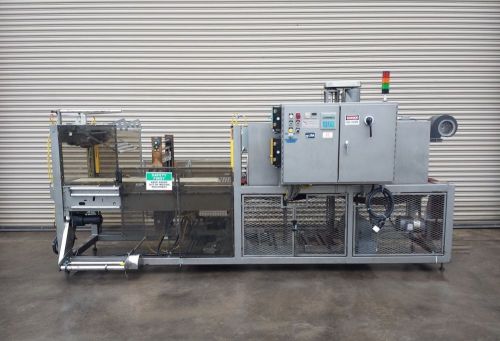 Pmi cm20 shrink wrapper bundler with heat tunnel for sale