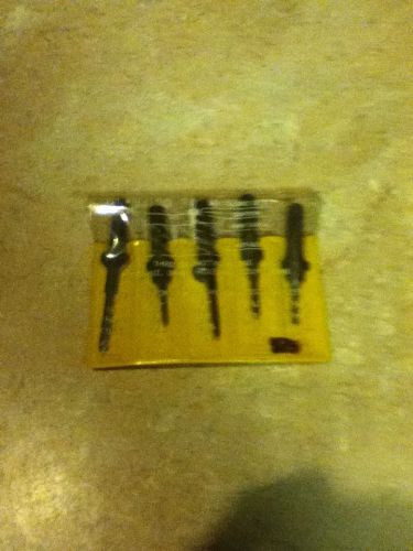 Screw hole drill bits set