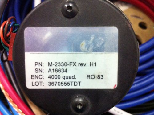 Teknic M-2330-FX REV-H1 4000 quad. Servo Brushless Motor