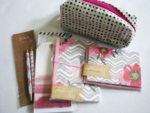 Planner Goodies Stationery Lot/Bundle Pink