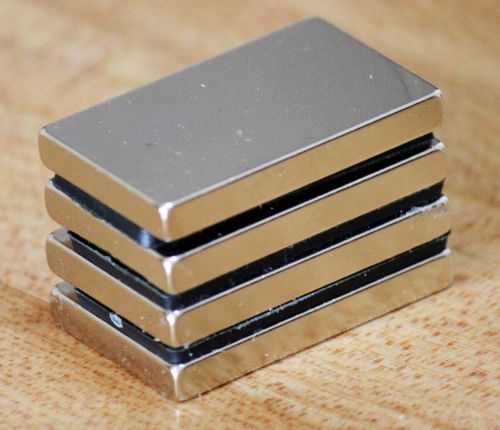 4 pcs/lot N50 40mm x 25mm x 5mm 40x25x5mm Neodymium Permanent Magnets