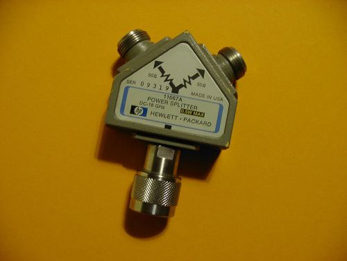 HP Agilent Keysight 11667A Power Splitter DC to 18 GHz