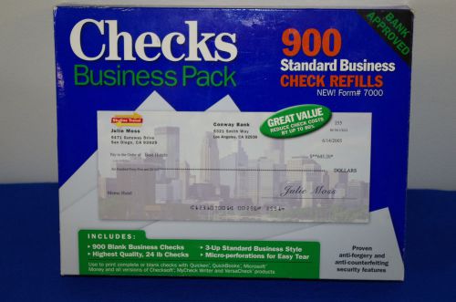 900 Standard Business Check Refills New Form#7000  Bank Approved Checks