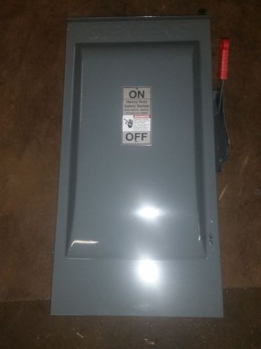 Siemens Heavy Duty Rainproof Safety Switch HNF364R 200 AMP 600V NEMA TYPE 3R