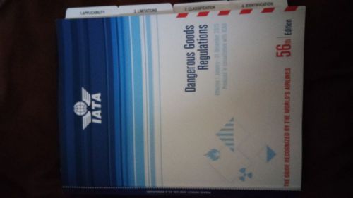 IATA Dangerous Goods Regulations 56th Edition