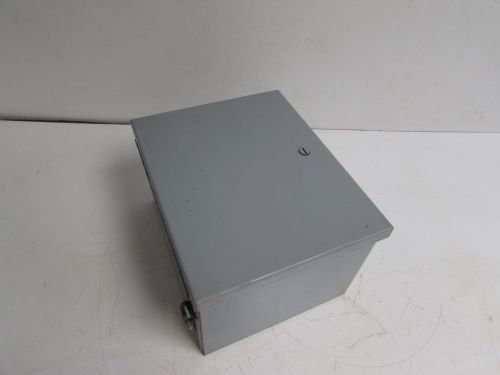 HUBBELL WIEGMANN N1C081006MC TYPE 1 ELECTRICAL ENCLOSURE 8&#034;X10&#034;X6&#034; ***XLNT***