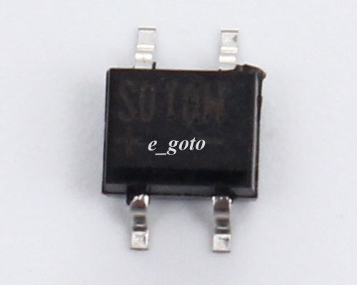 10PCS MB10S 0.5A 500mA 1000V Precise Bridge Rectifier SOP-4