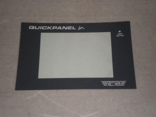 New! TCP Overlay QUICKPANEL JR. for QPJ1D100L2P Total Control GE Fanuc Proface