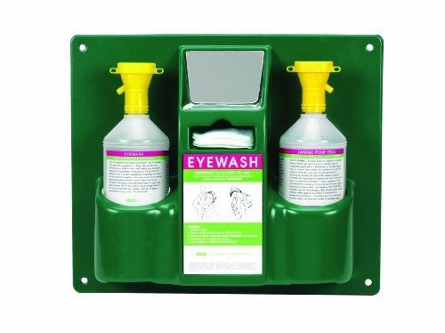 Heathrow Scientific HD1020B Personal Eyewash Station with Two 32 ounces Bottle,