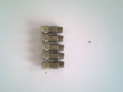 4 New Amflo C80-02 Brass Air Coupler