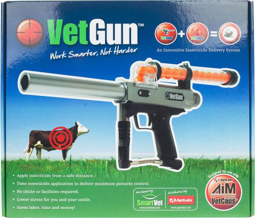 VetGun for Cattle Co2 Propelled Parasiticide GelCap Delivery System Aim-L GelCap