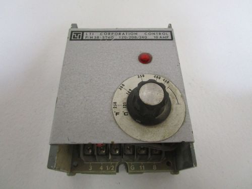 LTI TEMPERATURE CONTROLLER 38-5760 *USED*