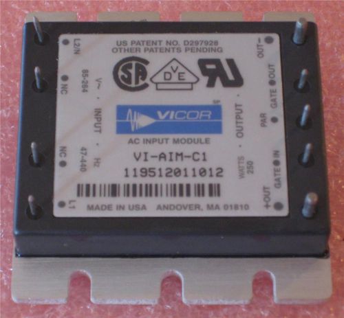 VICOR HALF BRICK DC-DC CONVERTER VI-AIM-C1 ( Qty 2 ) *** NEW ***