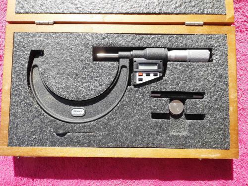 Starrett 733xflz-4  3-4 inch electronic outside micrometer! for sale