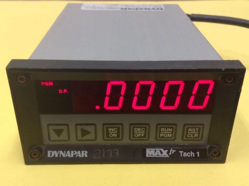 DYNAPAR - Part #MTJR1S00 - MAXjr Tach1 - Tachometer W/ Alarms - 115/230 VAC
