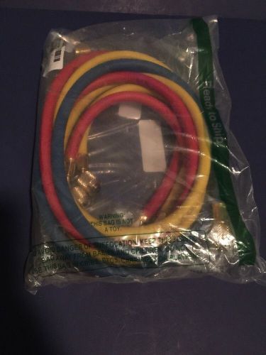 YELLOW JACKET 21048 Charging Hose, 48 In, Yellow