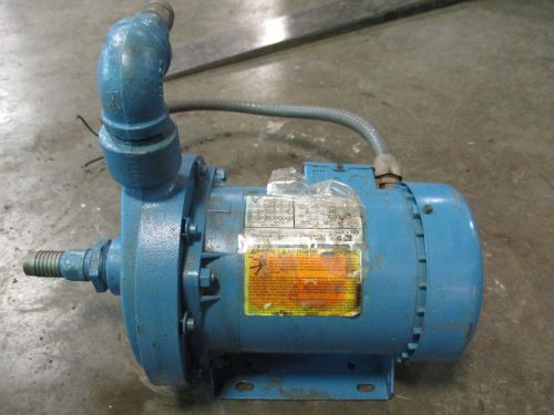 EMERSON 3/4 HP AC MOTOR W/PUMP #520832D MOD:R613130 RPM:2850/3450 3PH USED