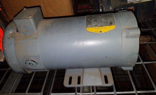 BALDOR DC MOTOR - CDP3455; 1HP, 1750RPM, 56C FRAME, 180V 5A, TEFC