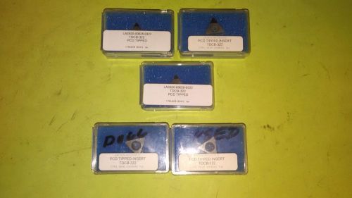 TDCB-322 LAS920-00028-0322 PCD Tipped inserts (5 inserts)