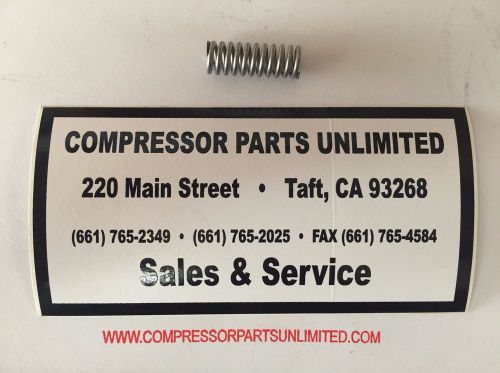 VALVE UNLOADER PIN SPRINGS, Q-350,  QUINCY AIR COMPRESSOR, O.E.M,  #6910