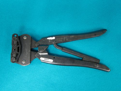 Amp / TE 45638 2 L Type O B  Hand Ratchet Crimp / Crimper / Crimping Tool