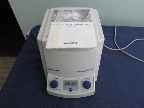 Eppendorf 5415D Centrifuge w/ Rotor  &amp; Lid  Microcentrifuge GUARANTEED