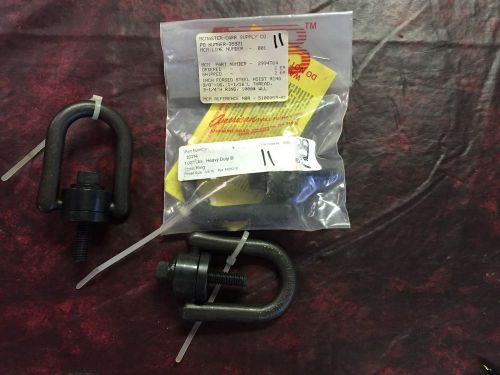 3 pcs. - 1000 lb. hoist rings - new for sale