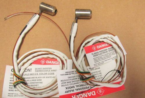 2 NEW 440493 HEATERS &amp; THERMOCOUPLE DROP NOZZLE