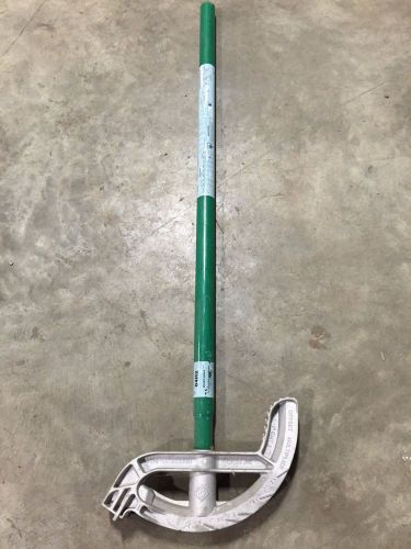 Greenlee 842A 1&#034; EMT 3/4&#034; RIGID CONDUIT BENDER with Greenlee handle