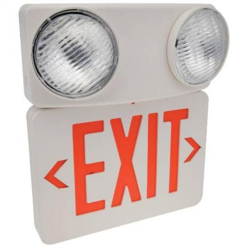 Emergency 2-head led exit sign preferred industries led lightbulbs ex-880hu-r-w for sale