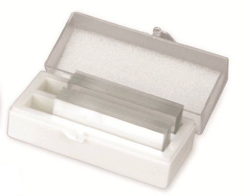 Heathrow scientific hd159879j glass premium microscope rectangle cover, 50mm for sale