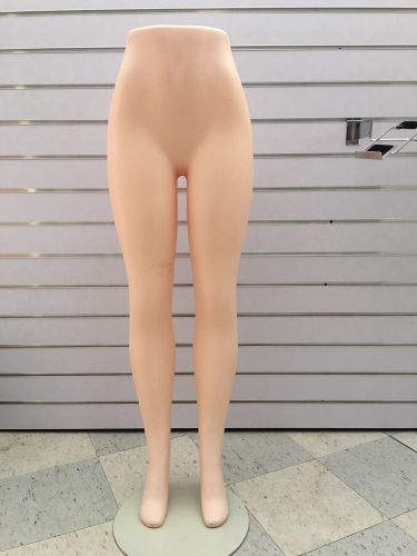 Female Brazilian Mannequins Half Body Legs Mannequin With Metal Base