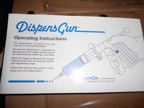 NEW DISPENSER SEALANT DISPENSGUN 3 CC , DG3 - 01-520078