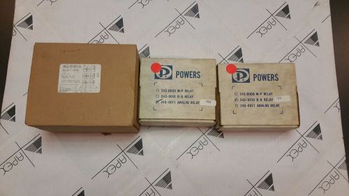 Lot of 3 Powers Siemens 243-0011 243-0010 251-0009 NEW