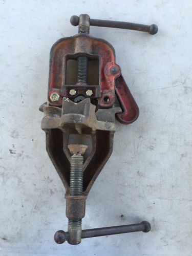 VINTAGE K-Y-2 RIDGID VISE AND RIDGID #2 PIPE VISE Used