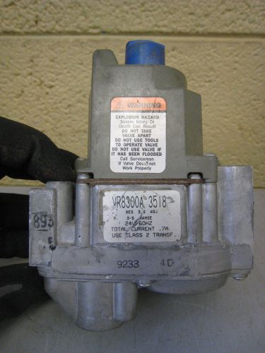 Honeywell vr8300a3518 vr8300a 3518 l39-813 furnace gas valve used free shipping for sale