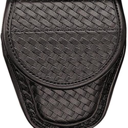 Bianchi Accuelite Handcuff Case Basket Bl - Dual Web Belt Loop Design - 22063