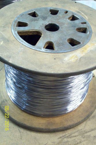 VINTAGE ROLL / SPOOL SOLDER 48,5 LBS ON 12&#034; x 8&#034; ACROMETAL SPOOL .06&#034; diameter