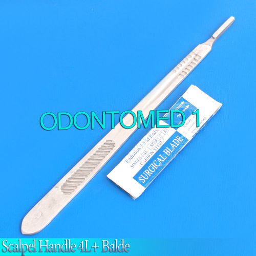 3 Scalpel Handle 4L+3 Balde # 23 Surgical Instruments