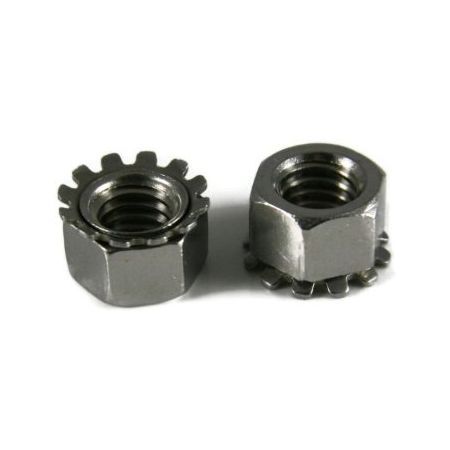 Wireless Solutions - #8-32 Black Steel Keep Nut