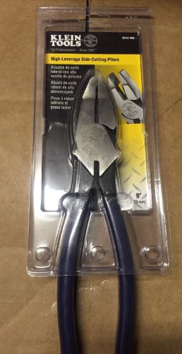 New Klein D213-9NE 9-3/8&#034; Long High-Leverage Side-Cutting Pliers