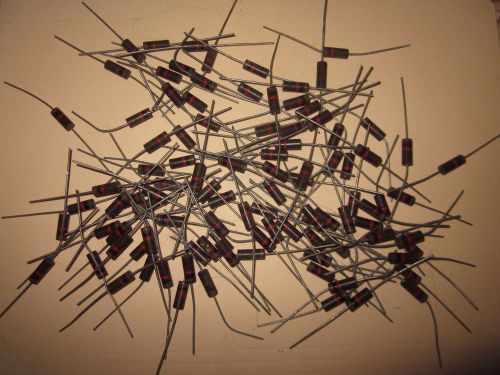 Lot of 100 Allen Bradley Resistors 1000 OHMS 1 Watt   +/-20%