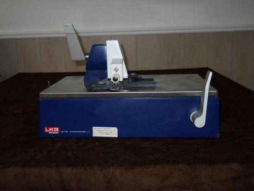 LKB 2178 Knifemaker II 2  90-01-9233 Glass Knife Maker Microtome Ultramicrotome